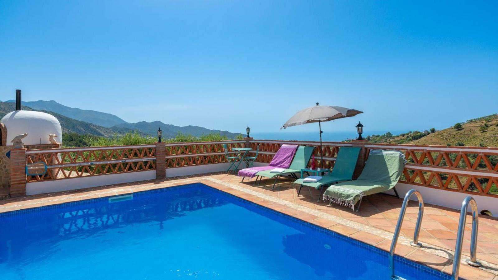 Vila Cortijo El Mirador Frigiliana By Ruralidays Exteriér fotografie